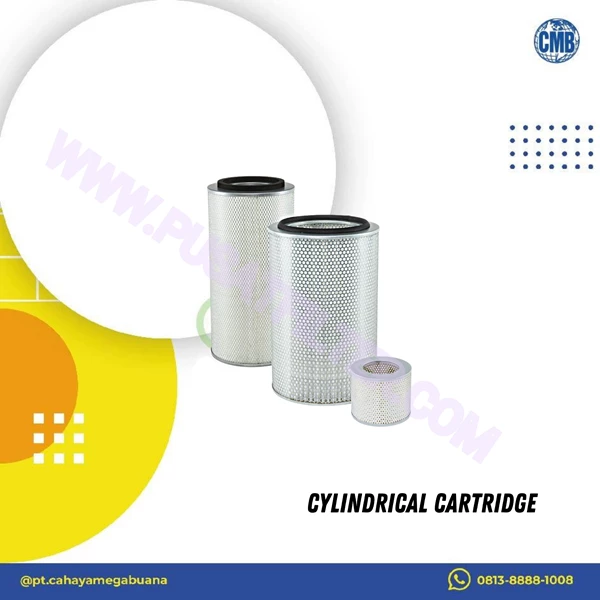 Kartrid Silinder Filter / Filter Udara Silinder