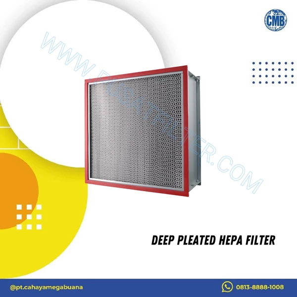 deep pleated hepa filter / deep pleated hepa filter