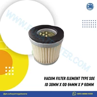 vacum filter element type soe id 38mm x od 64mm x p 60mm