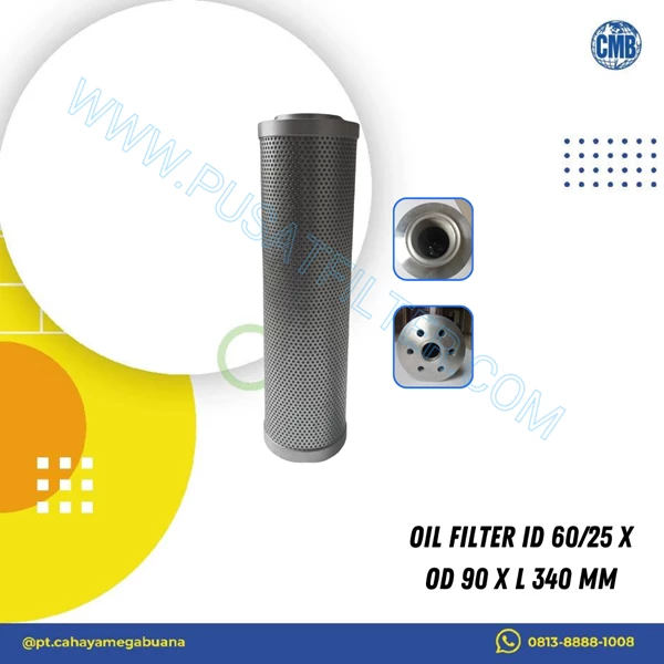 OIL FILTER ID 60/25 X OD 90 X L 340 MM