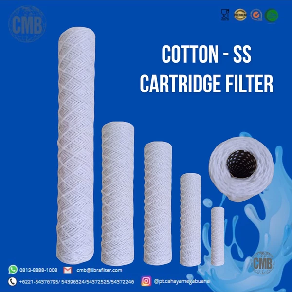 Filter Cartridge# FILTER CARTRIDGE SPUN/ SPON/ SPUNBONDED MATERIAL PP 