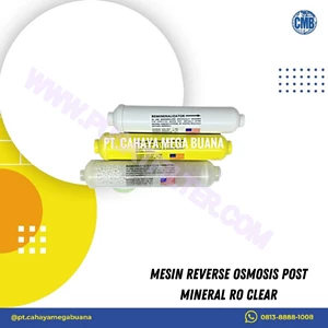 Mesin Reverse Osmosis # POST MINERAL RO CLEAR POST MINERALYELLOW POST MINERAL WHITE POST MINERAL