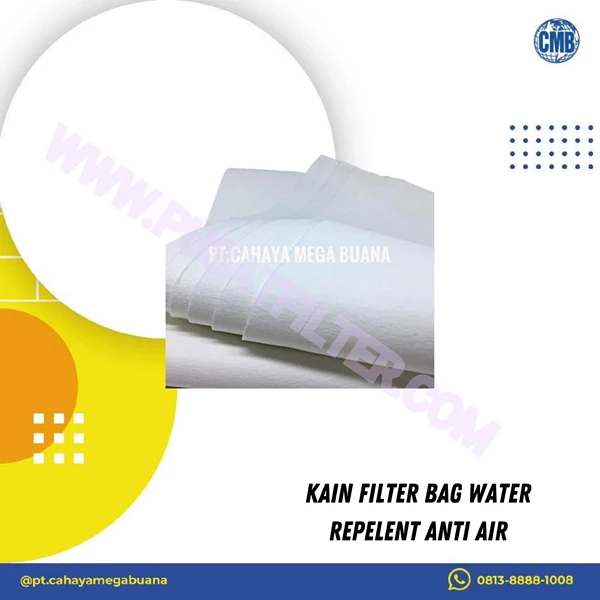 WATER RESISTANT WATER REPELLENT FILTER CLOTH