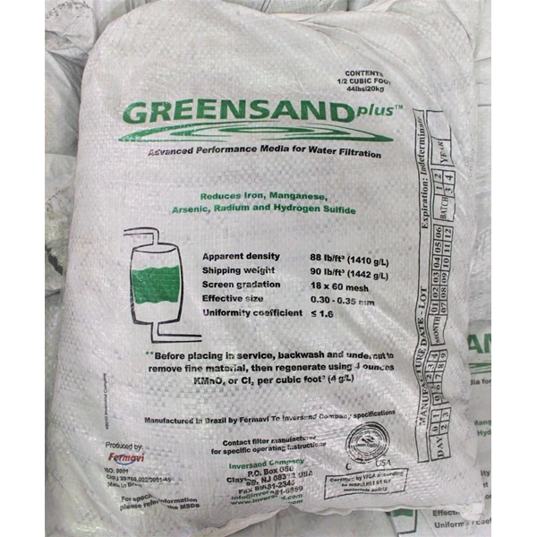  Media  Filter Manganese Greensand Plus Inversand 