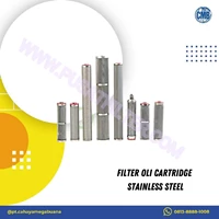 Filter Oli Filter Cartridge Stainless Steel Ukuran Standard Dan Custom
