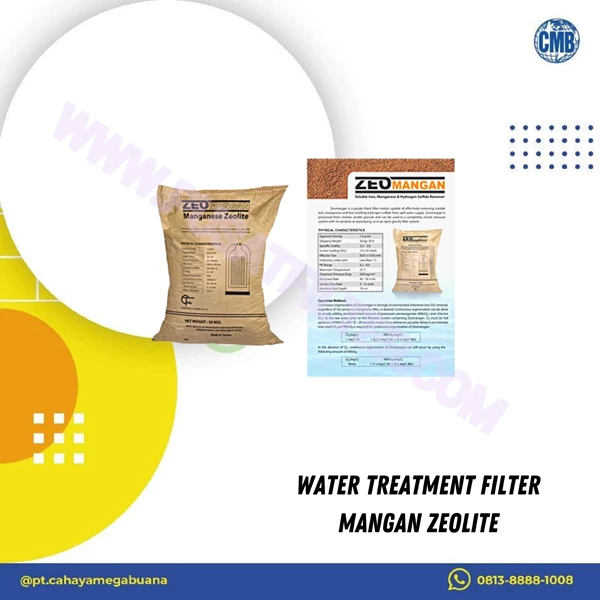 Water Treatment Filter Mangan Zeolite