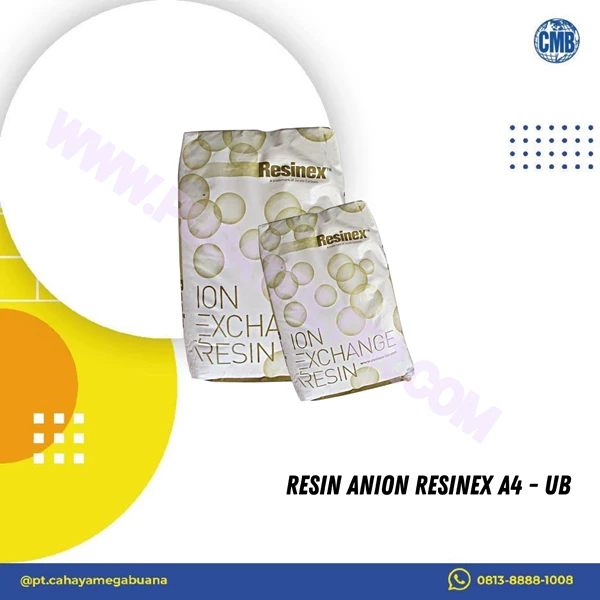 Resin Anion RESINEX A4 - UB