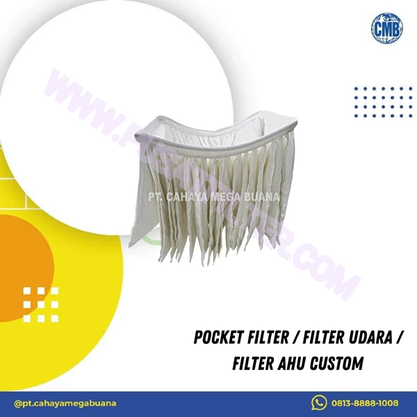 Pocket Filter / Filter Udara / Filter AHU Custom