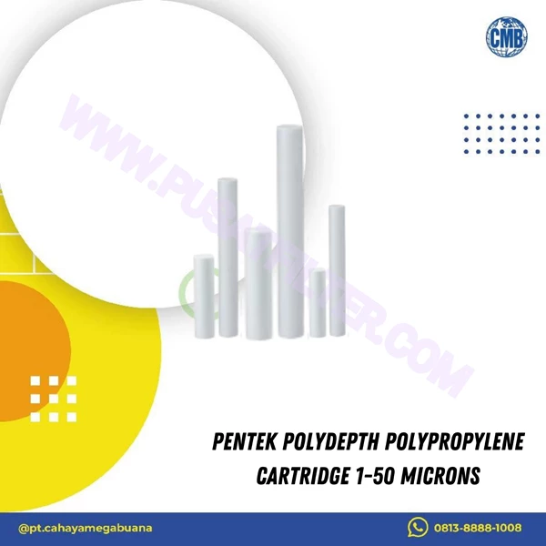 Pentek Polydepth Polypropylene Cartridge 1-50 Microns