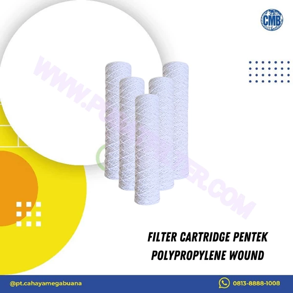 Filter Cartridge Pentek Polypropylene Wound