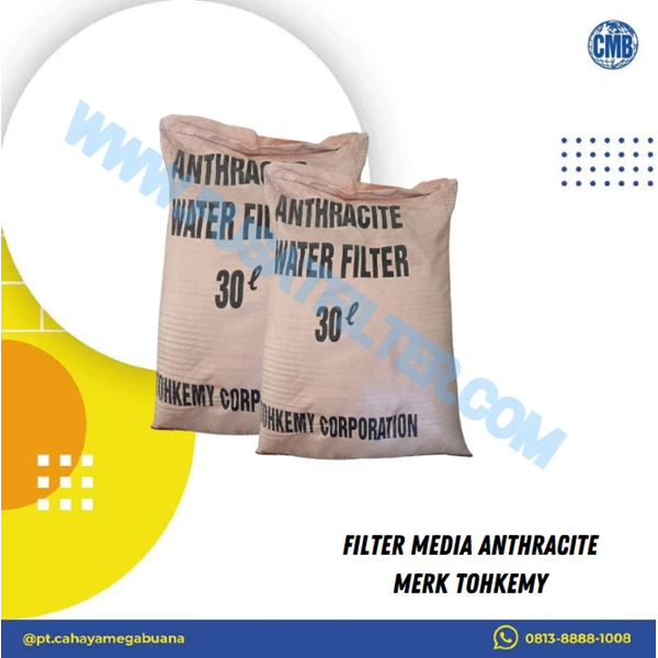 Filter Media Anthracite Merk Tohkemy