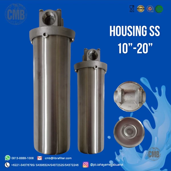 Housing Cartridge Filter SS 10-20 Inch