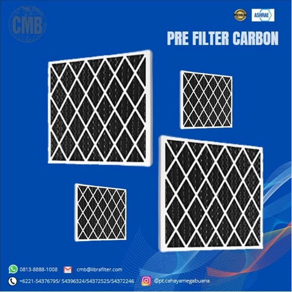 Pre Filter Carbon Pleated Panel Filters